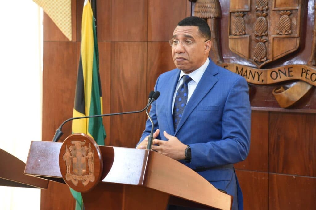 Holness refuses to state whether FID has said there’s no case for him to answer