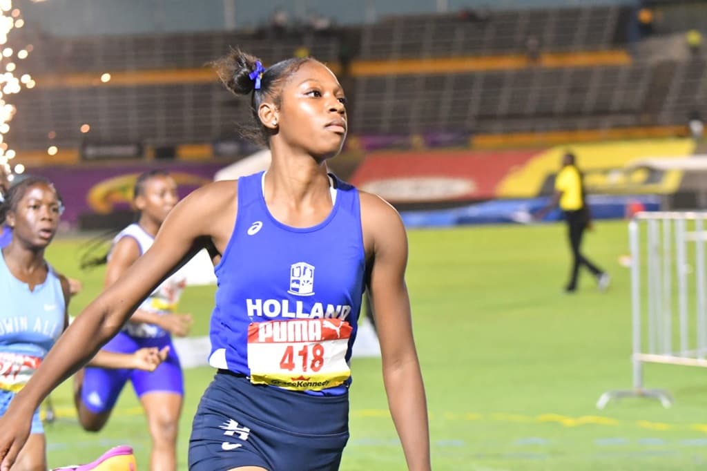 Martin and Douglas take U20 100m crowns at national championships
