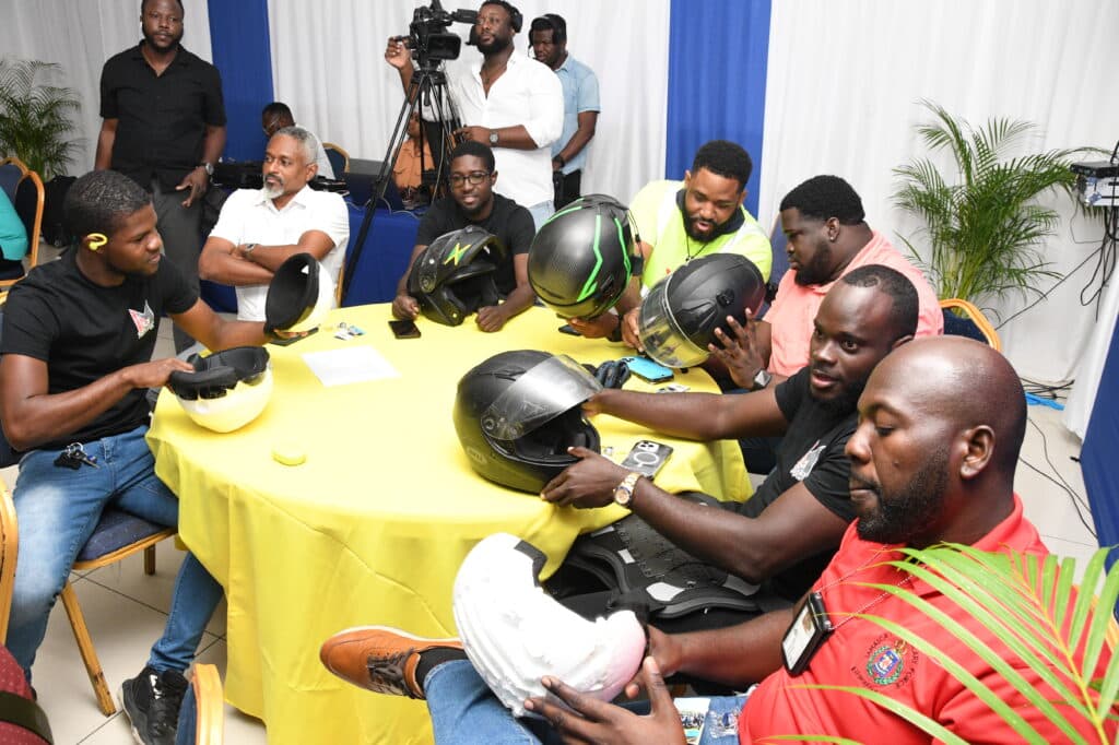 Jamaica revving up helmet safety through stakeholder training