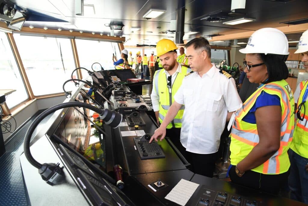 New vessel brings jobs, growth to Jamaica’s shipping sector
