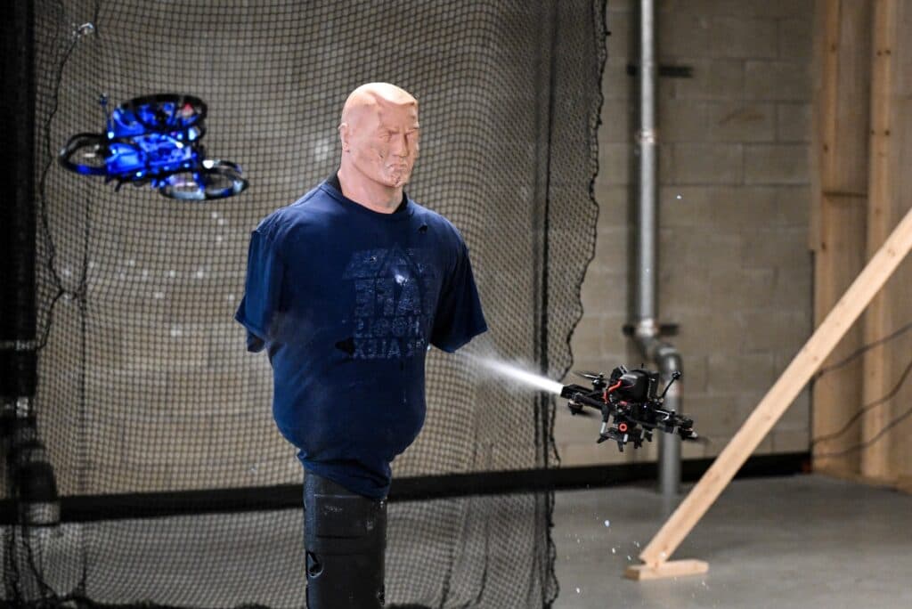 Drones to fight school shooters? One US company says yes