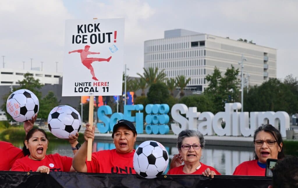 Los Angeles World Cup workers vow strike over ICE guarantees