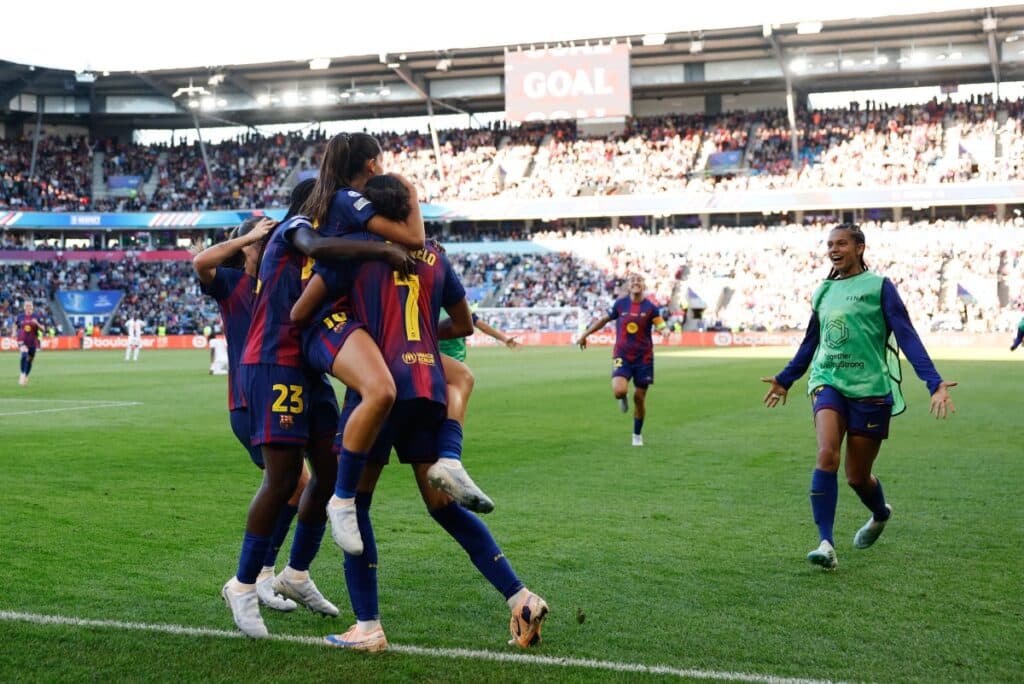 Barcelona win Women’s Champions League, thrashing Lyon 4-0 in final