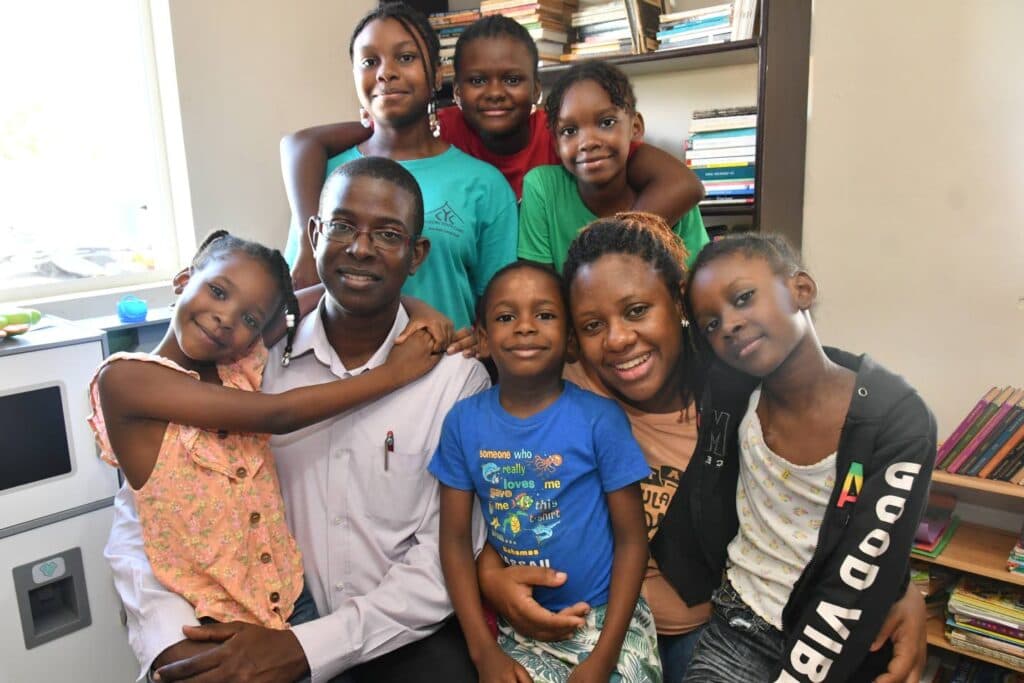 From banking to homeschooling six children