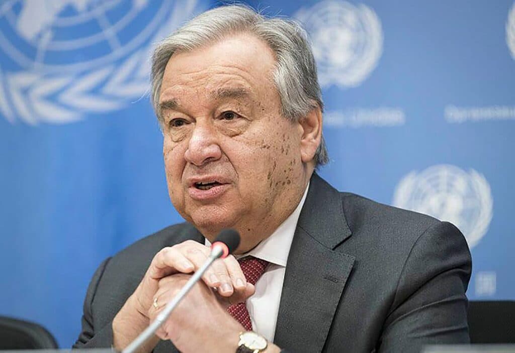 UN Secretary General arrives in Haiti