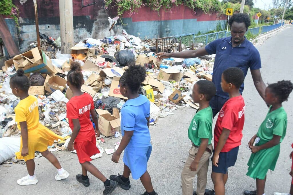 School under siege