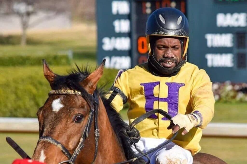 Barbados bullet touches down