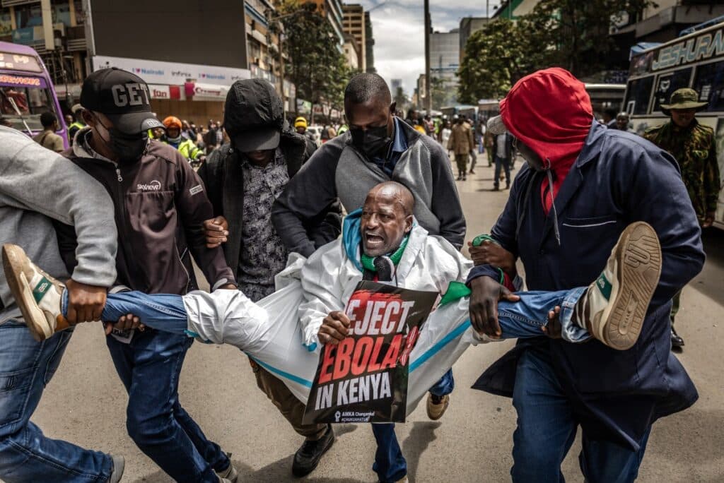 Two killed in Kenya protests over US Ebola centre — rights group