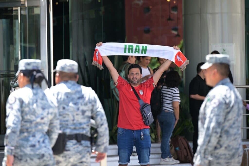 Protesters block road to Mexican World Cup stadium