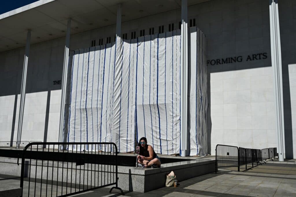 Trump’s name removed from Kennedy Center arts venue