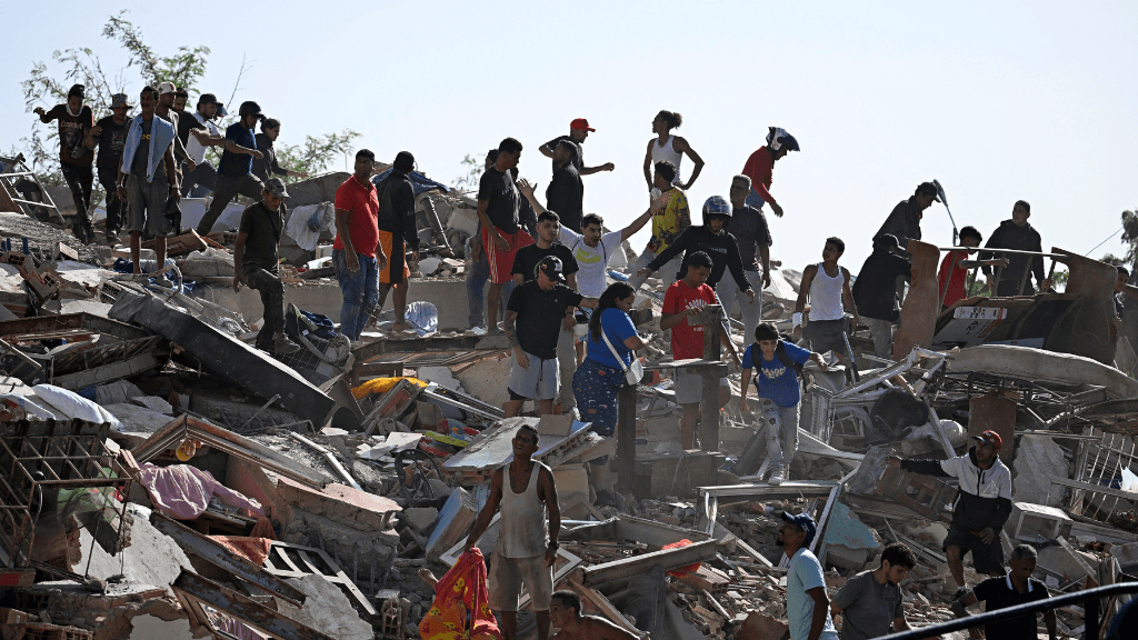 Venezuela twin quakes kill at least 164 with many trapped under rubble