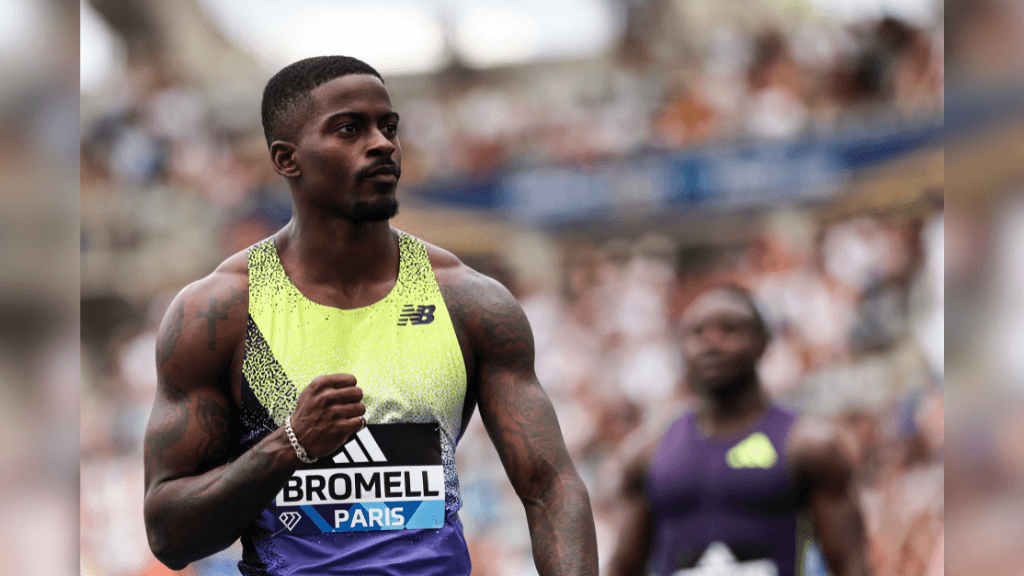 Bromell upsets Lyles to win 100m at Paris Diamond League