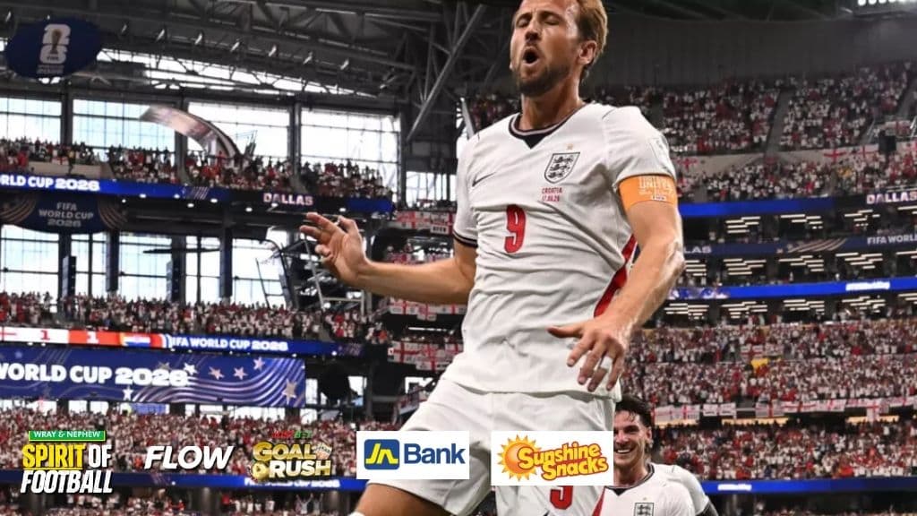 Kane scores twice as England beat Croatia 4-2
