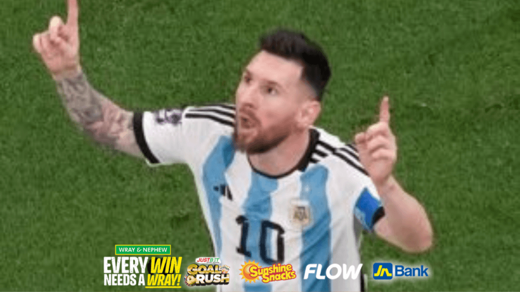 Argentina’s Messi plays in record sixth World Cup