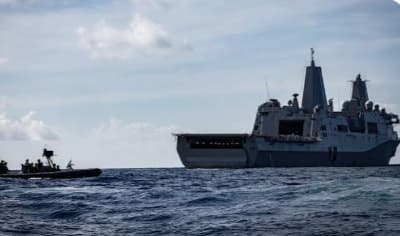 US military says two alleged ânarco-terroristsâ killed in latest strike in Caribbean Sea