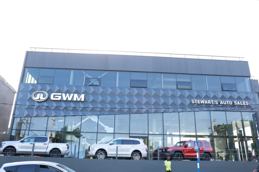 Stewart’s Automotive opens US$7-million GWM showroom in Kingston