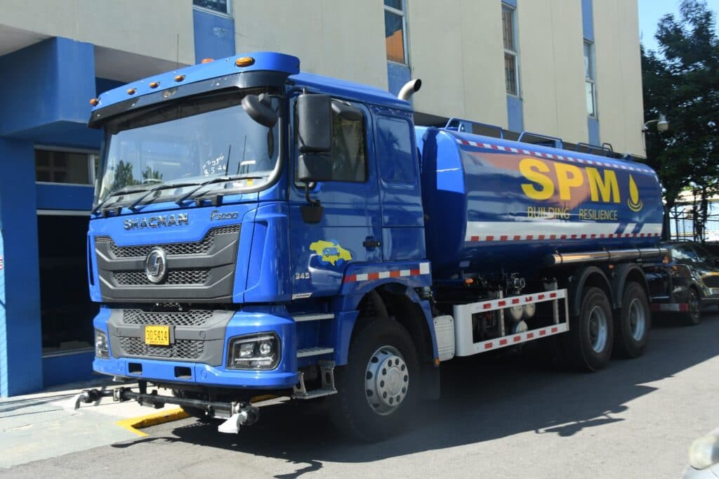 NSWMA boosts fleet with four new water trucks