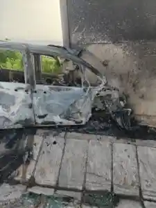 Police link fiery crash on Williamsfield Highway to St Elizabeth to multimillion dollar break-in