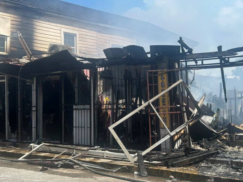 Falmouth blaze puts damper on back-to-school shopping