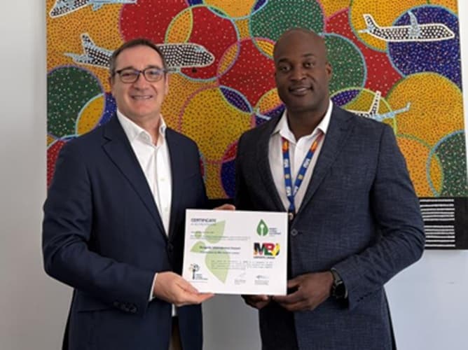 Sangster International Airport achieves Level 3 ACI Airport Carbon Accreditation