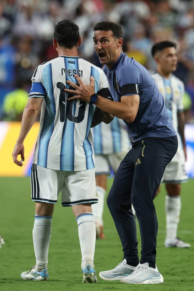 Argentina’s Scaloni says England World Cup semi ‘just a football game’