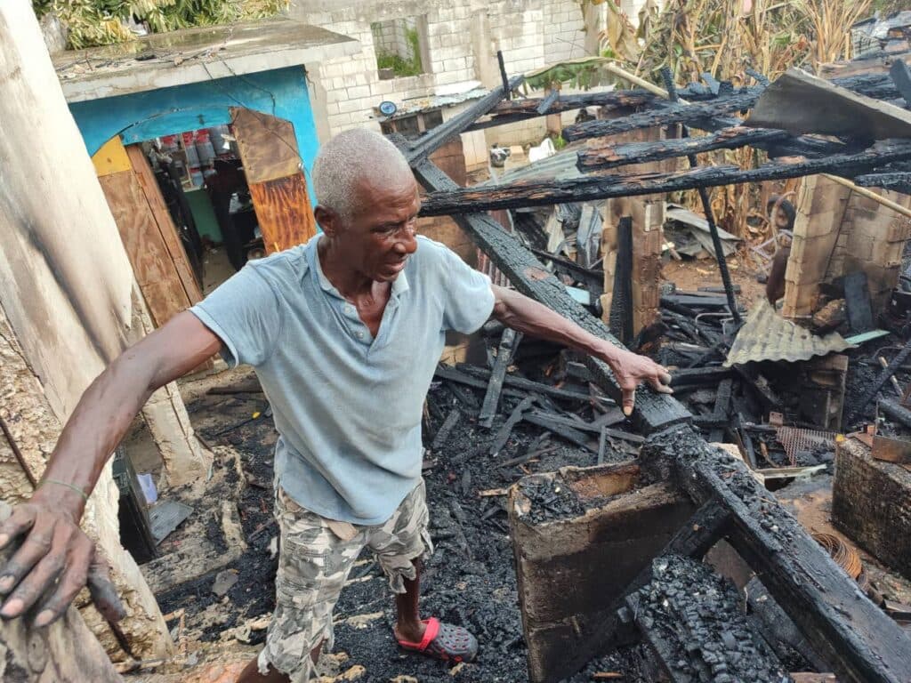 From funeral to fire