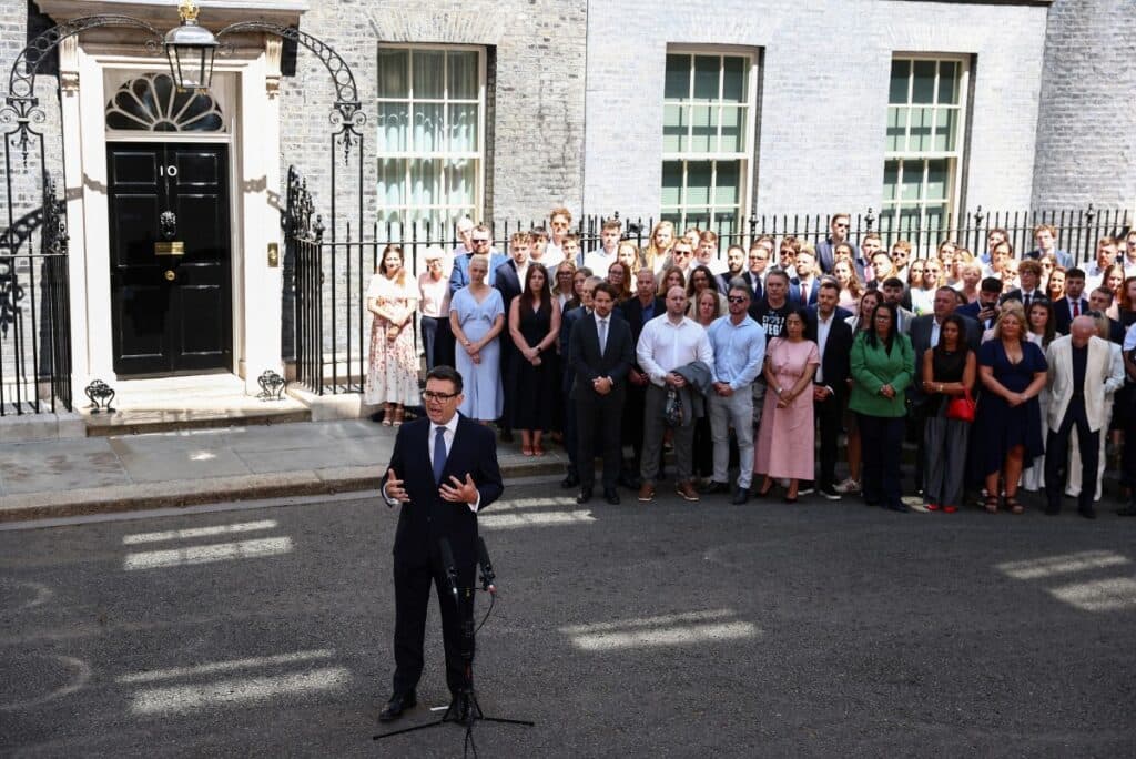 New UK PM Burnham announces tax cut after cabinet shakeup