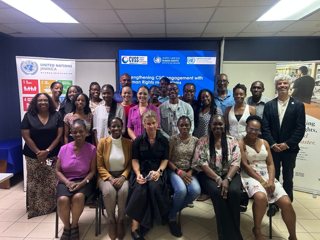Jamaican civil society groups participate in capacity-building human rights workshop