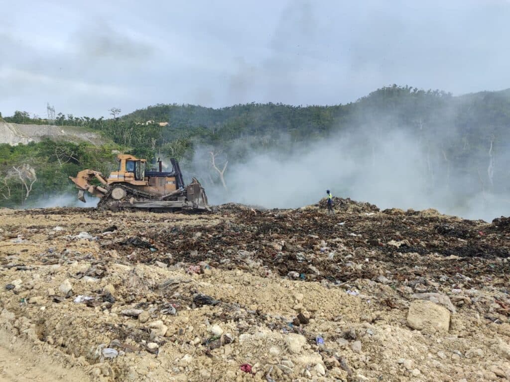 WPM says Retirement landfill fire under control
