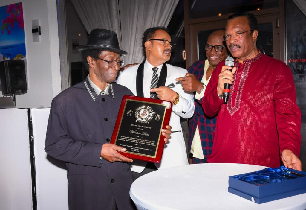 Winston Dias receives citation for contribution to reggae in South Florida