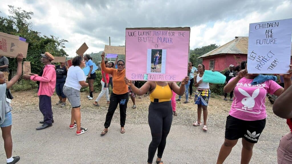 Grief turns to protest in Troy