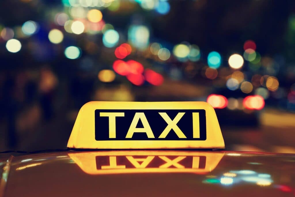 Cabbies caught red-handed