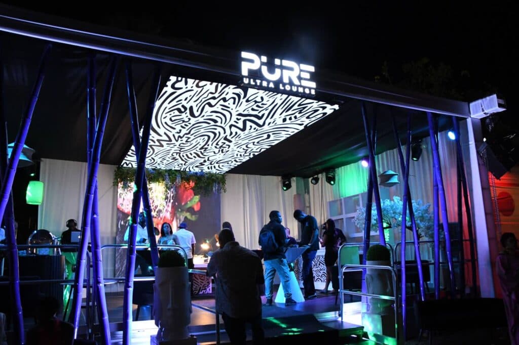 Pure Lounge at the Food Awards