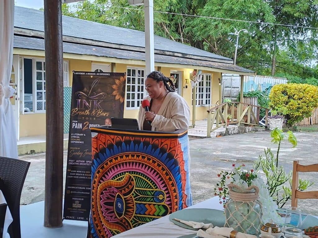 Sunday Jones transforms ‘pain 2 power’