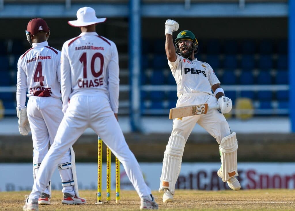 Shafique, Babar lead strong Pakistan reply against West Indies