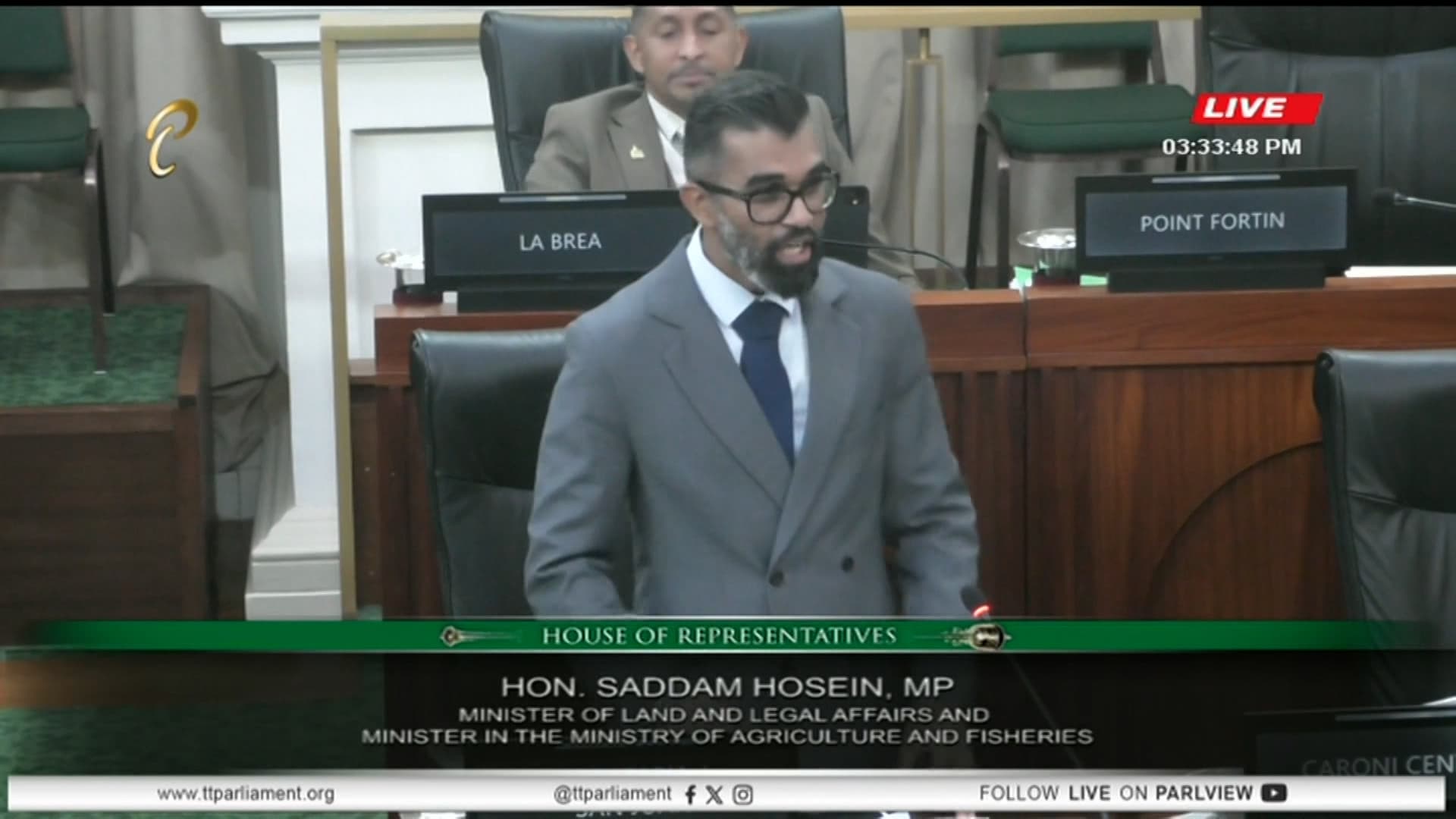 Minister Hosein : Government Creating Rapid Modernization