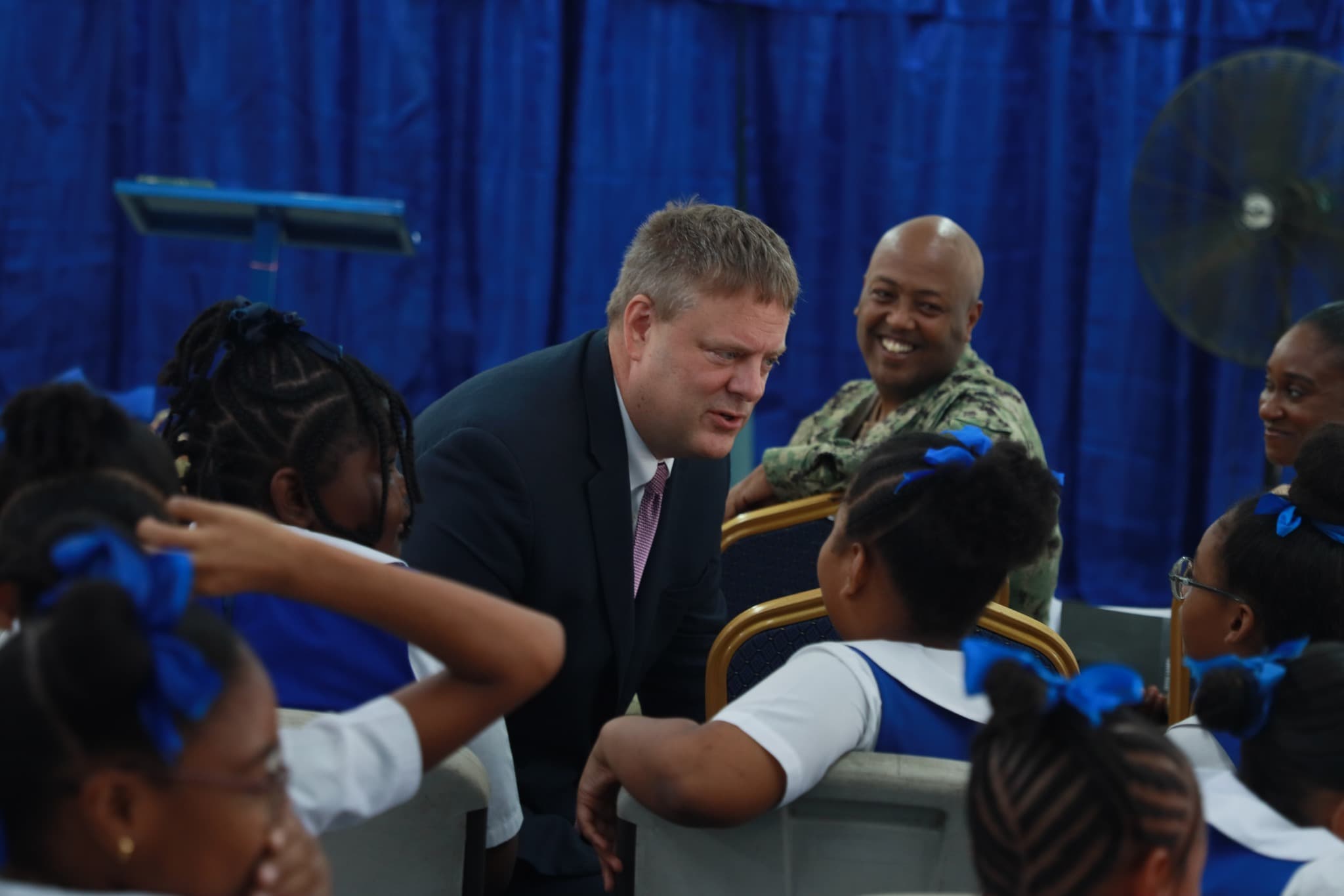 U.S. Embassy Donates New Computer Lab To Beetham Estate Primary School