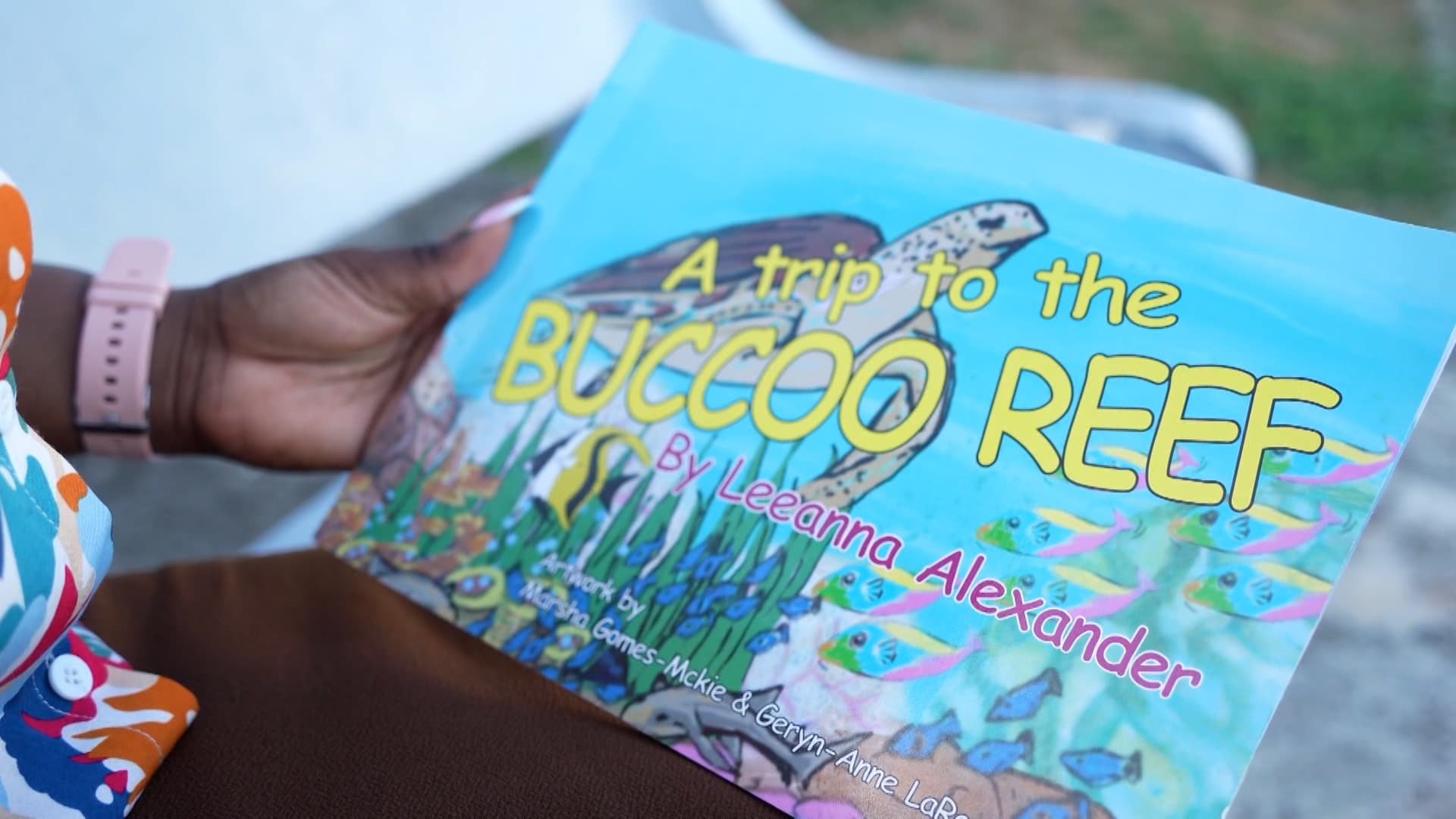 I Love Tobago – Children’s Book Highlights Wonders Of Buccoo Reef