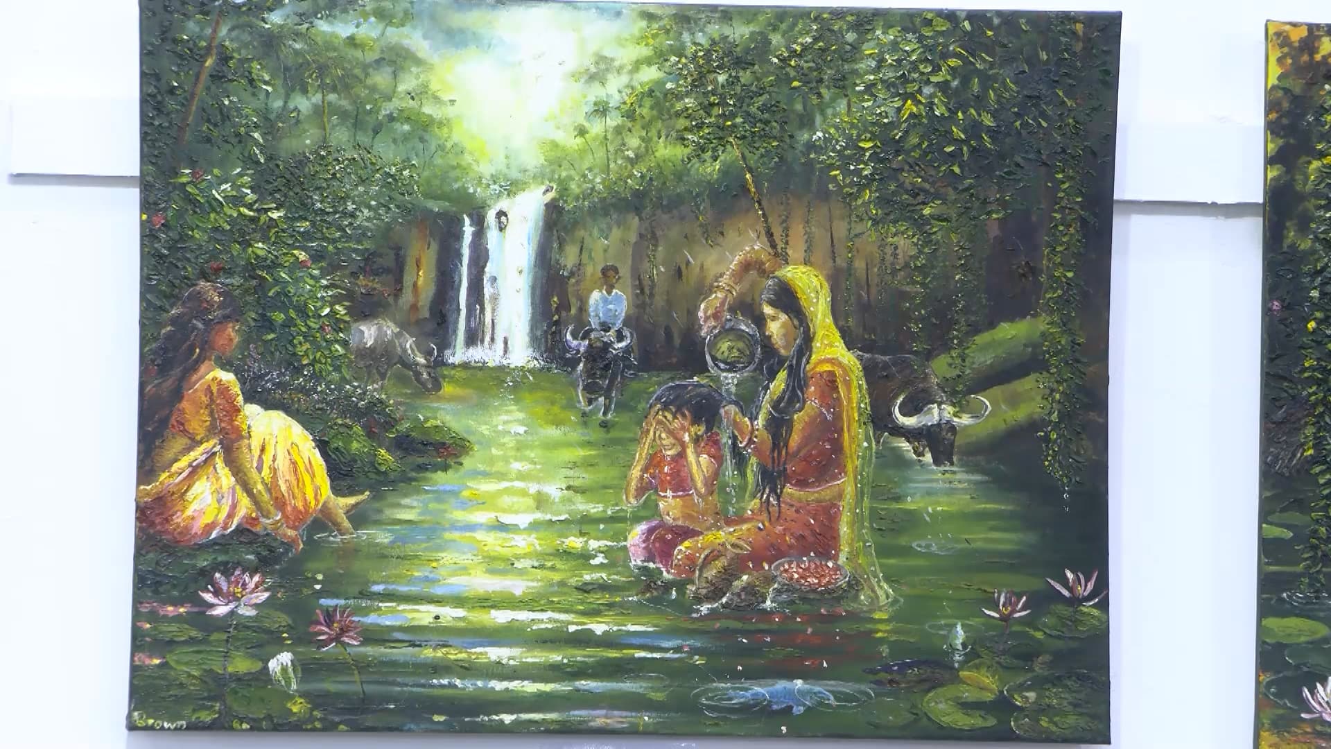 NCIC Art Exhibition Explores Indo-Trinbagonian Identity