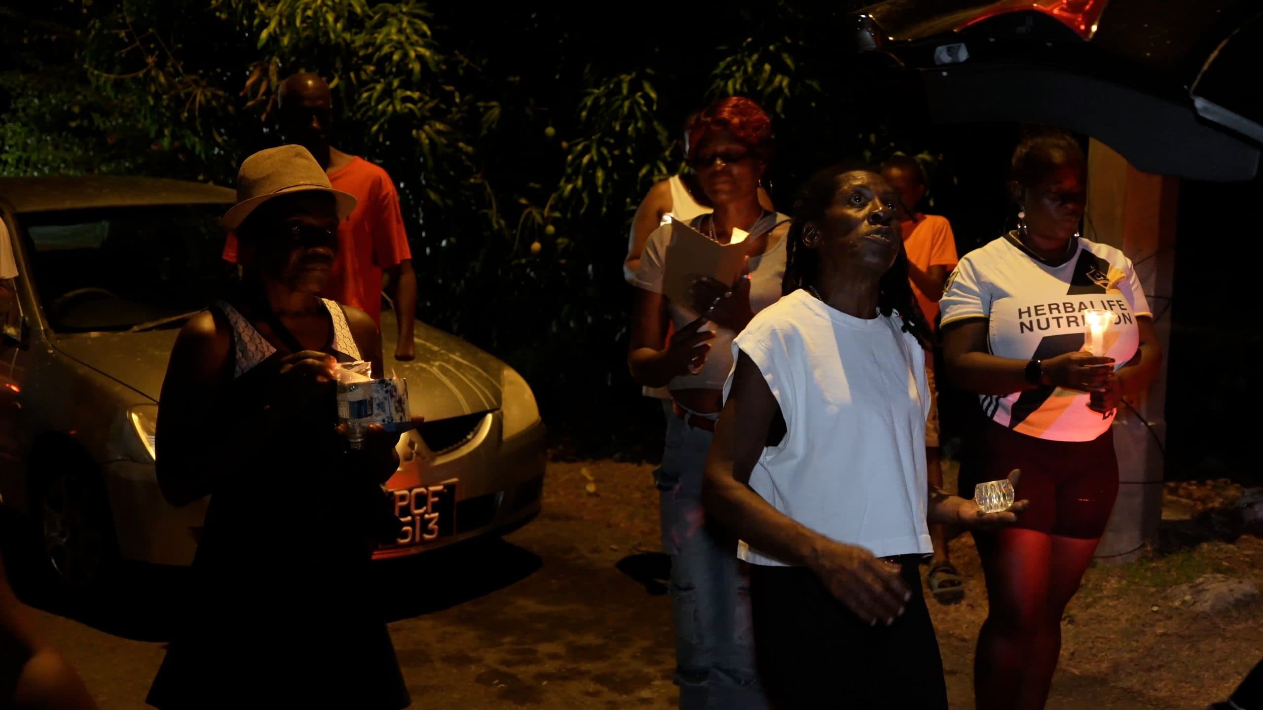 Goodwood Residents Hold Candlelight Vigil For Missing Toddler Angelo Tobias-Plaza