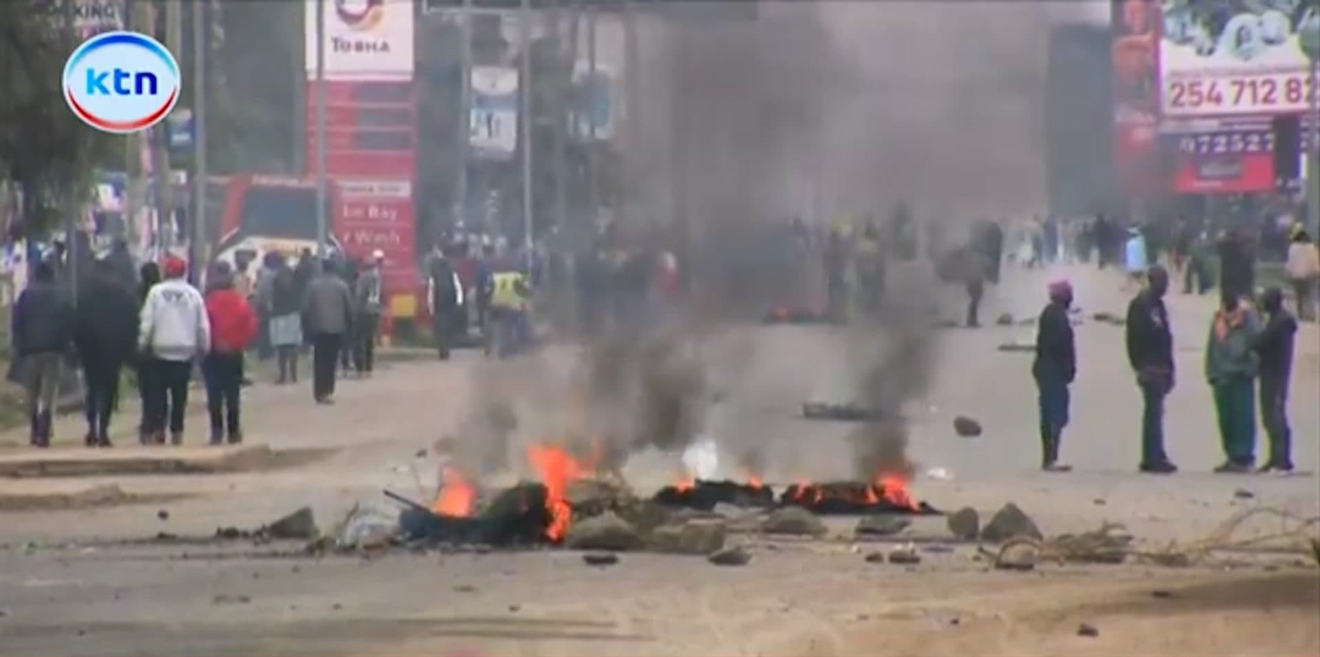 Kenya Fuel Protests Ease For One Week