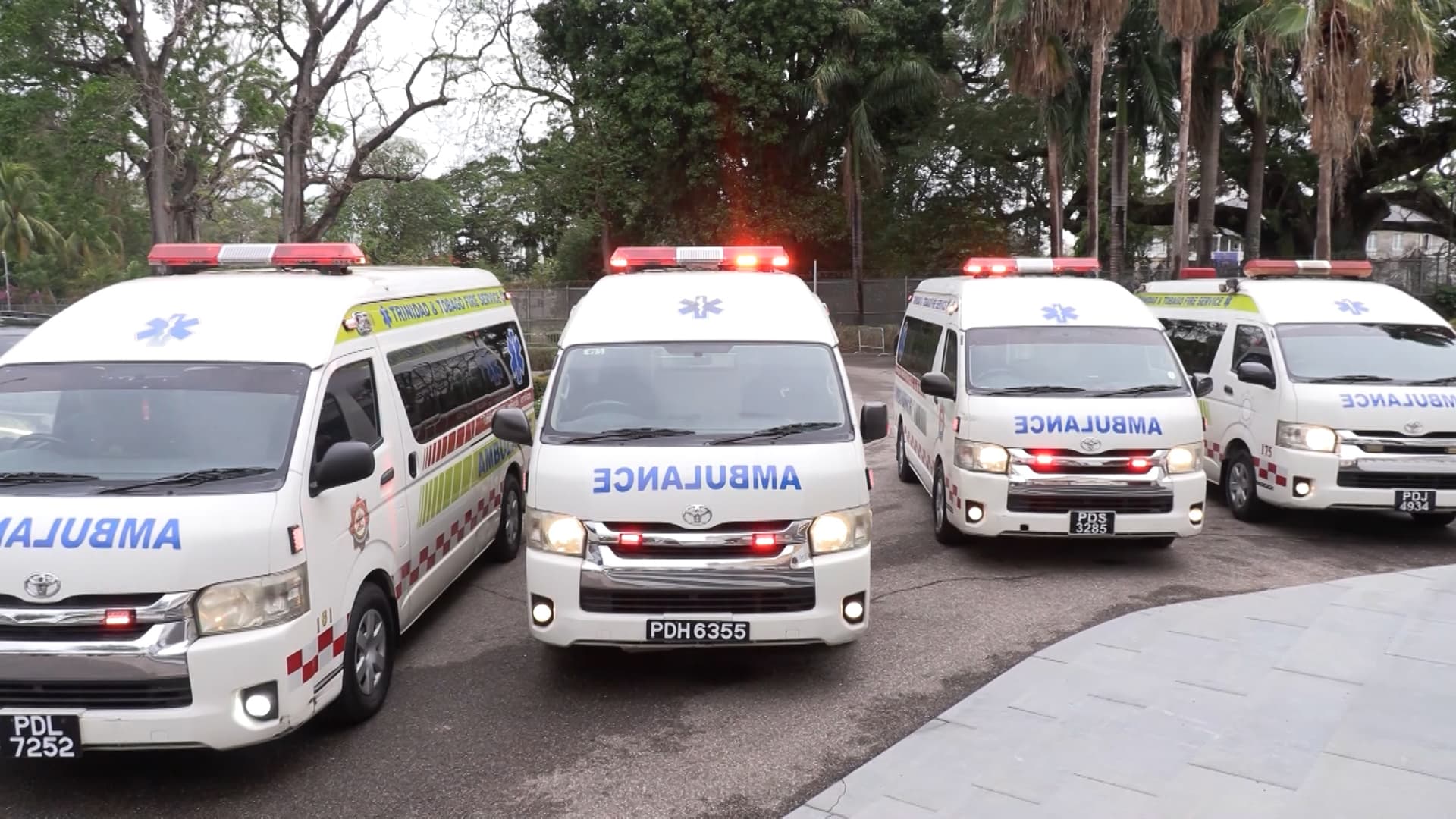 Four Ambulances Added To Fire Service Fleet