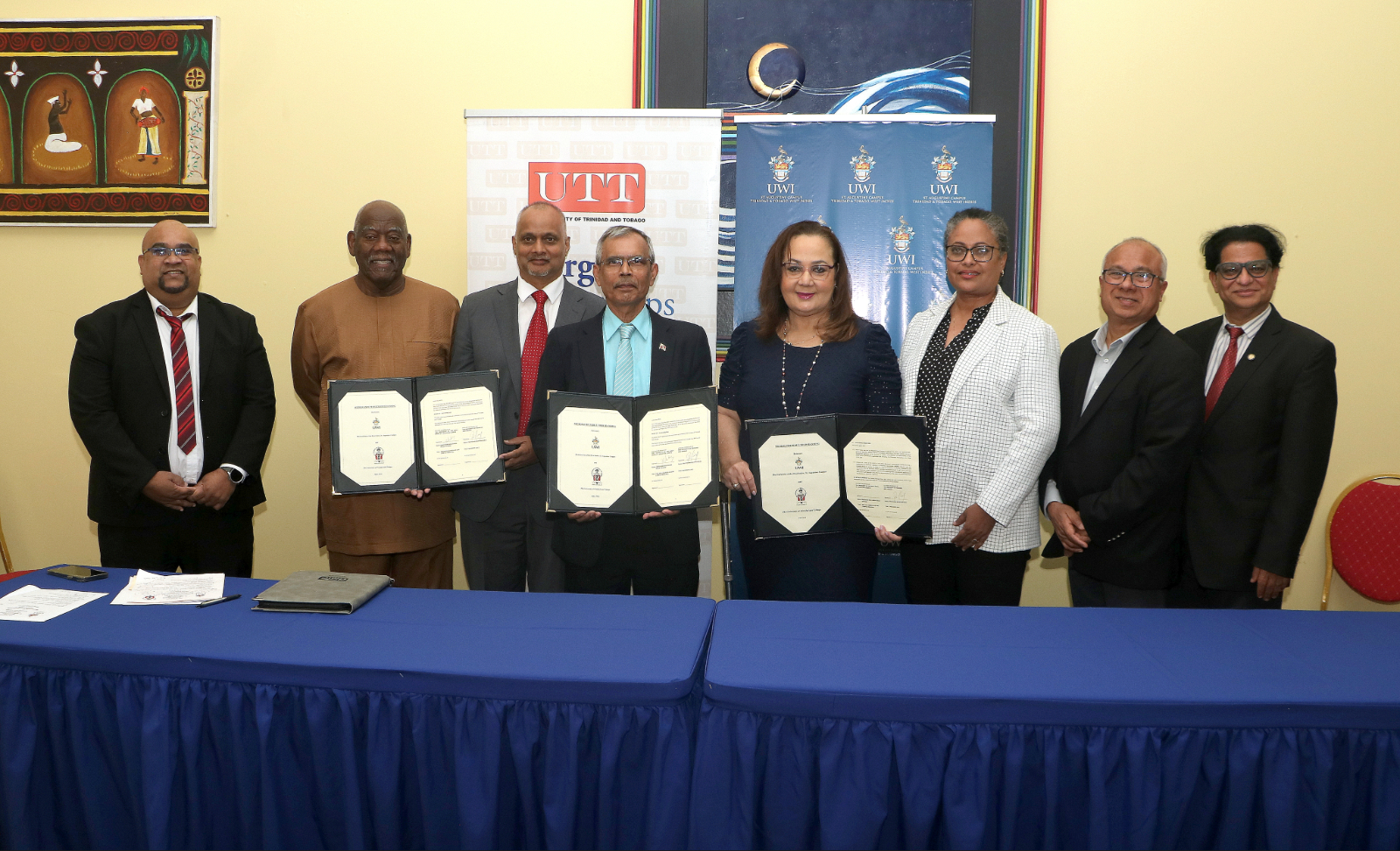 MTEST, UWI And UTT Sign Strategic MOUs