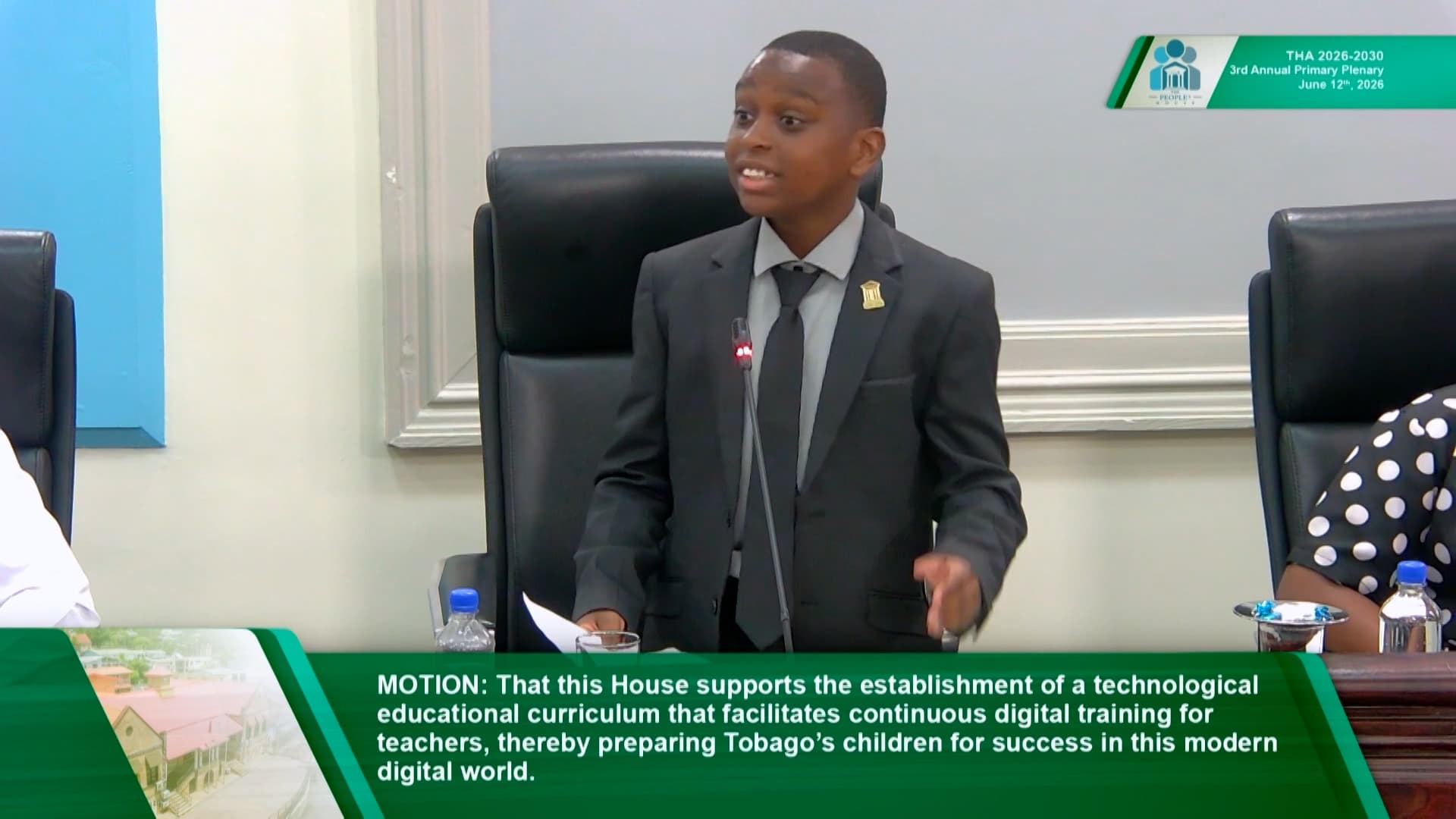 Tobago Students Debate Digital Training For Teachers