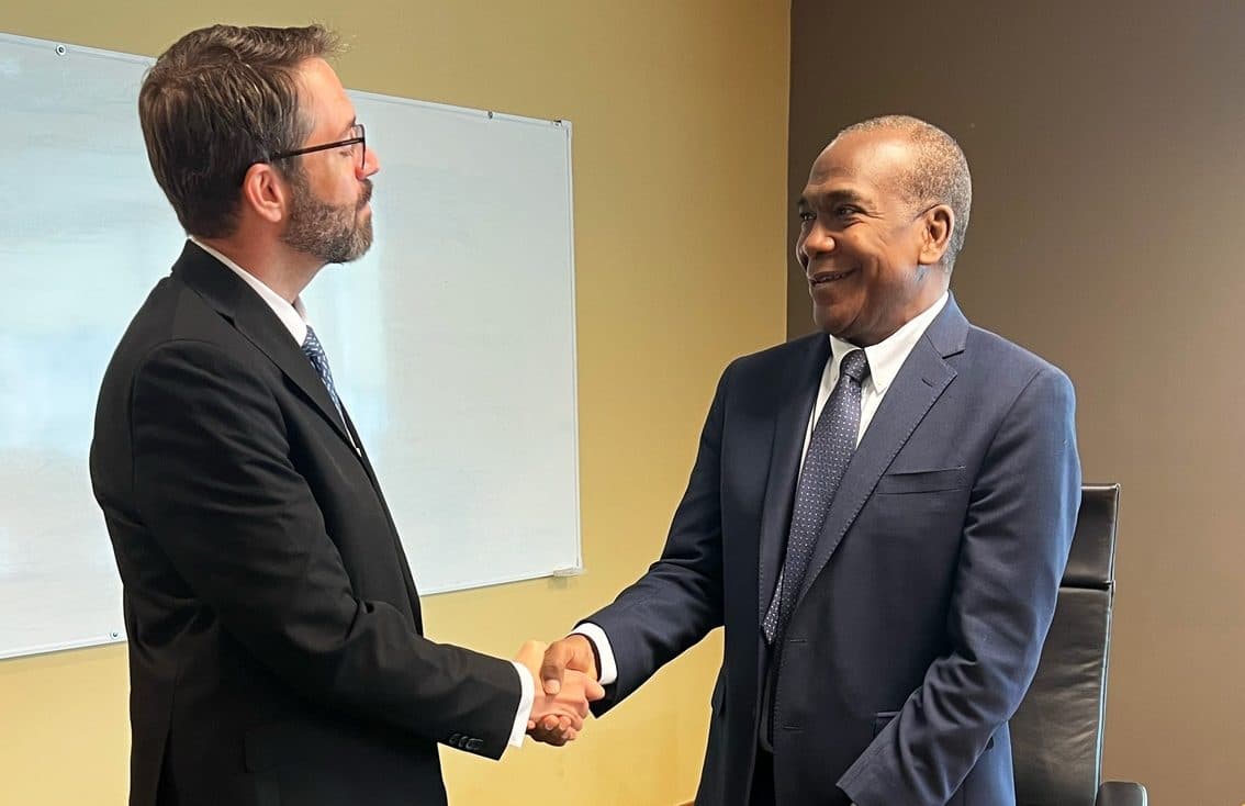 Attorney General Receives Courtesy Visit From Newly Appointed Chargé d’Affaires Of The United States Embassy, Port-of-Spain