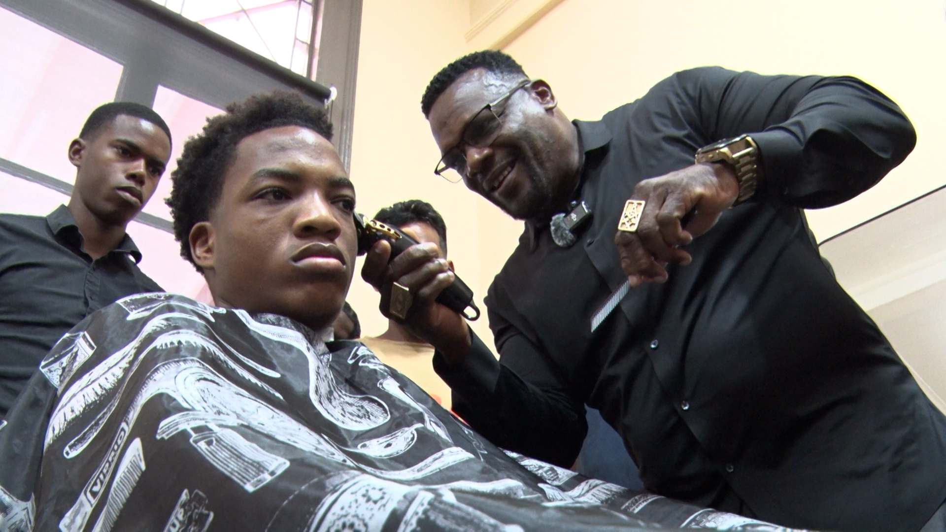 MP Roger Alexander Launches Barbering Programme For Tunapuna Youth