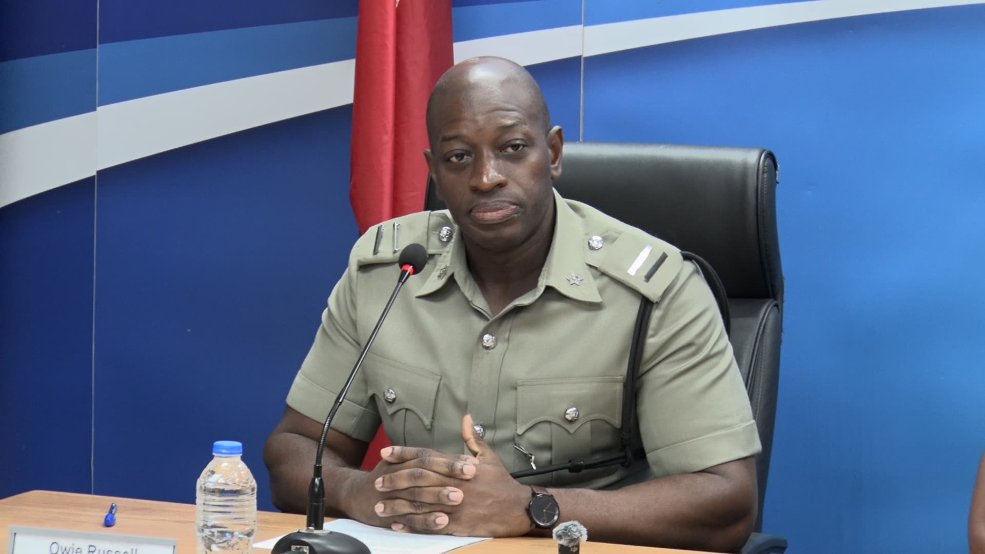 TTPS Pays Tribute To Slain Officer Romel Douglas; One Suspect Dead, Two Others Sought