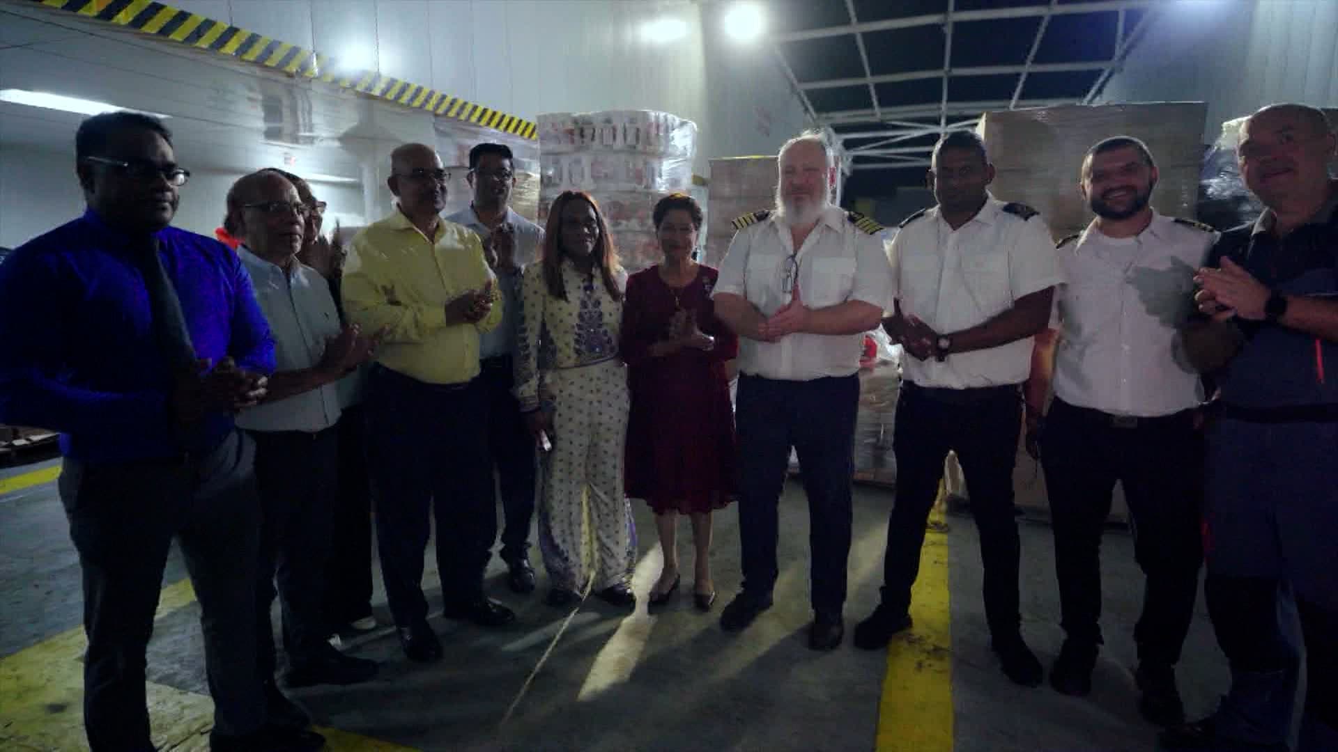Galleons Passage Departs With Relief Supplies For Venezuela