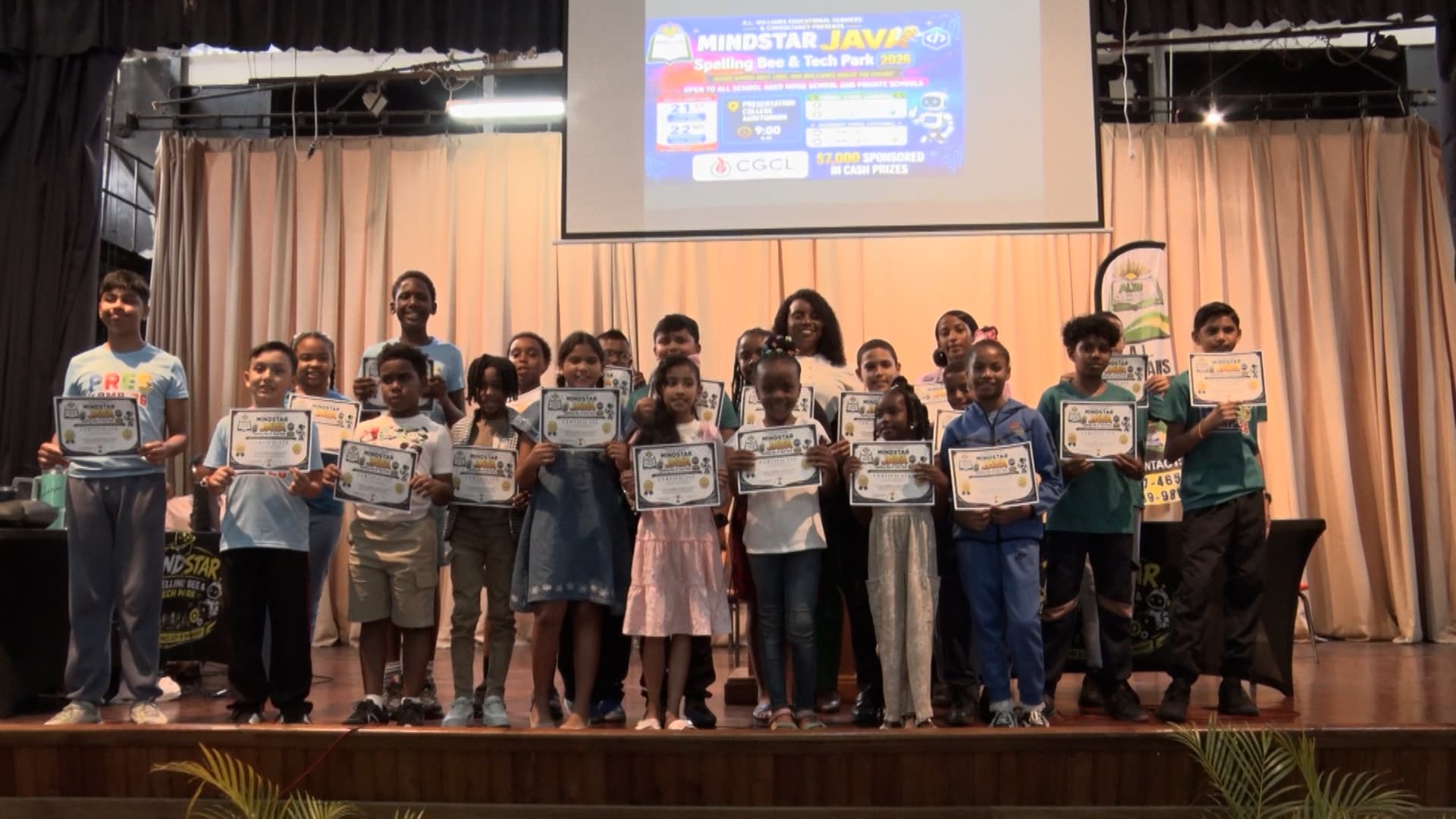 Students Put Spelling Skills To The Test At Mindstar Java Spelling Bee